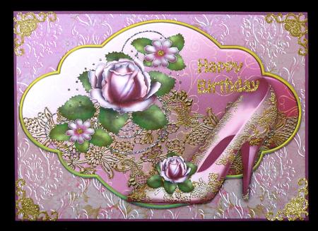 Special Shoes in Pink by Suzi Cooper