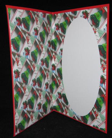 Red Christmas Insert by Suzi Cooper