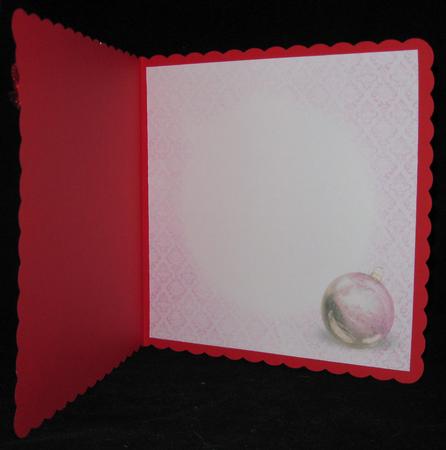 Pink Bauble 8x8 Insert by Suzi Cooper