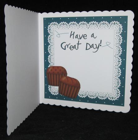 8 x 8 Chocolate Birthday Insert Panel by Suzi Cooper