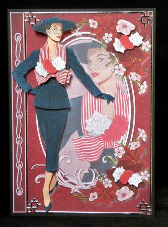 Dressed for Success Fashion Reflections Decoupage by Suzi Cooper