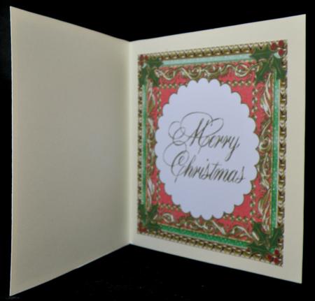 Large Fancy Christmas Insert 1 by Suzi Cooper
