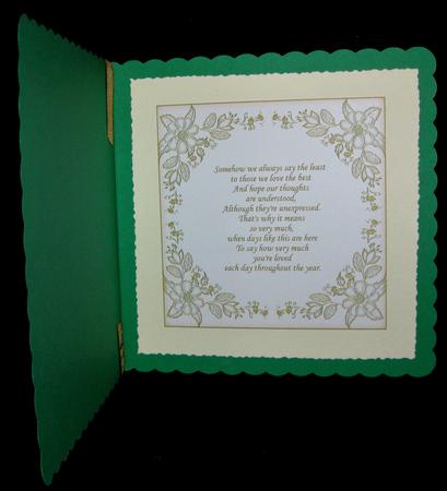 Floral Toppers & Verses Silver Gold Digital Stamps or Insert by Suzi Cooper