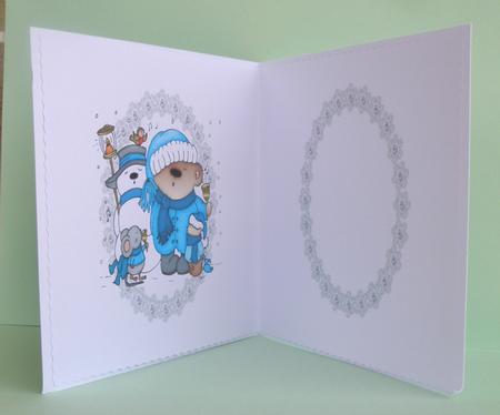 Teddy's Carol Singers Insert by Suzi Cooper