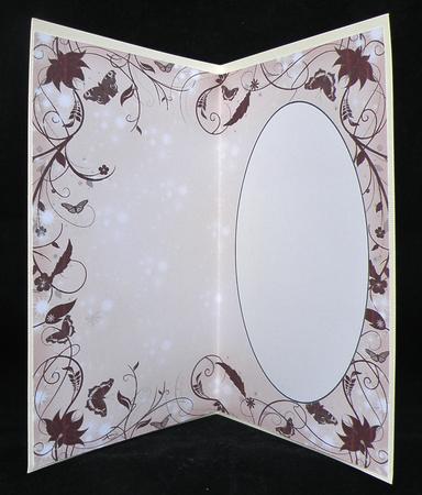 Beige Floral Butterfly Insert by Suzi Cooper