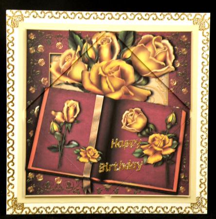 Book of Roses - Red & Gold by Suzi Cooper