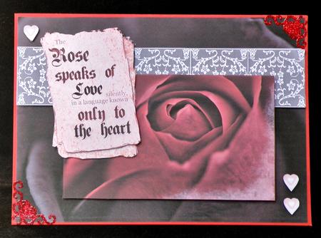 Heart of the Rose A5 Step by Step Mini-kit by Suzi Cooper