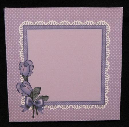 Roses 5.5 x 5.5 Square Card Box Mini Kit by Suzi Cooper