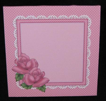 Just Roses 6 x 6 Square Card Box Mini Kit by Suzi Cooper