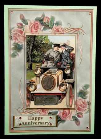 A Day in the Country Decoupage Card Front by Suzi Cooper