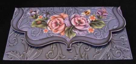 Enchanted Floral Clutch Bag by Suzi Cooper