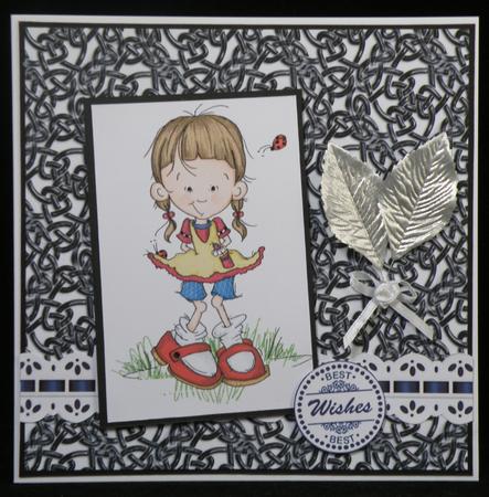 Celtic Knot Backing Paper by Suzi Cooper