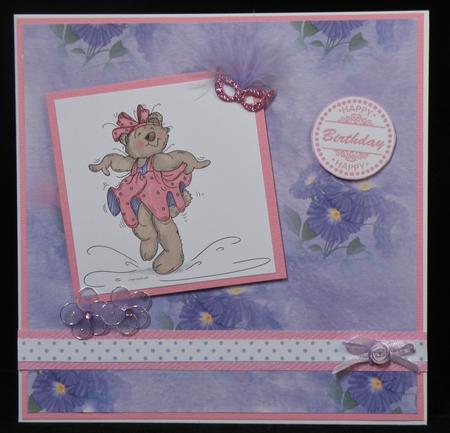 Periwinkle Backing Paper by Suzi Cooper