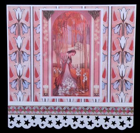 Art No Vou in Red by Suzi Cooper