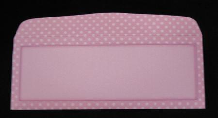 10 Mini Dl (80 x 215mm) Pastel Dots Envelope Kit by Suzi Cooper