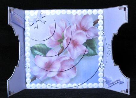 Decorative Cut-out Gate Fold Card Kit 1 by Suzi Cooper