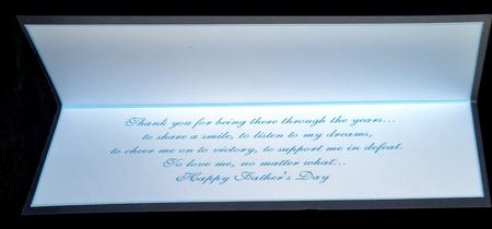 Large Dl Card Insert - Father's Day 1 by Suzi Cooper