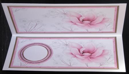 Cerise Magnolia Dl Insert Panels by Suzi Cooper