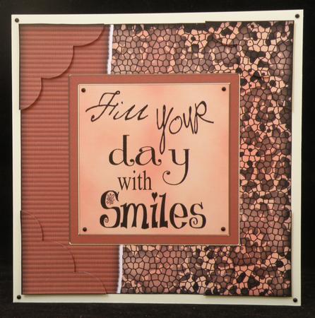 8 x 8 Fun and Funky Animal Print Scalloped Corner Topper by Suzi Cooper