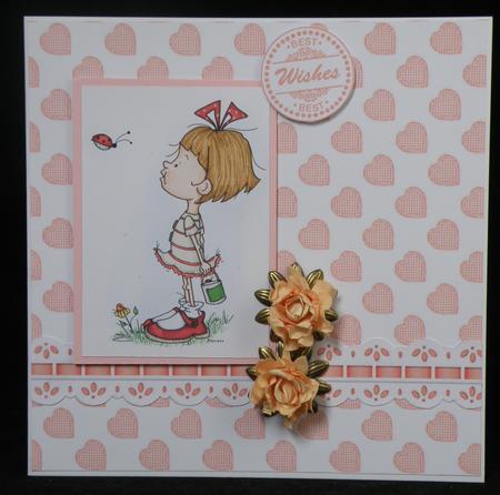 Pretty Digital Ribbons with Lace Edge by Suzi Cooper