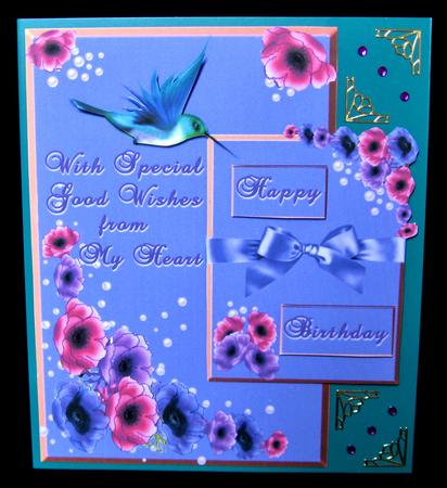 Anemone Good Wishes by Suzi Cooper