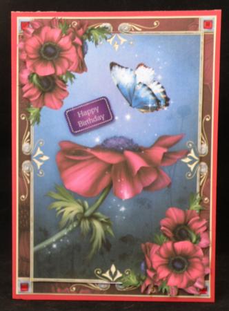 Magical Anemone & Butterfly + Extra Plaque by Suzi Cooper