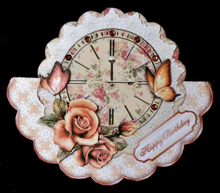Time for Roses Wobble Card Mini Kit by Suzi Cooper