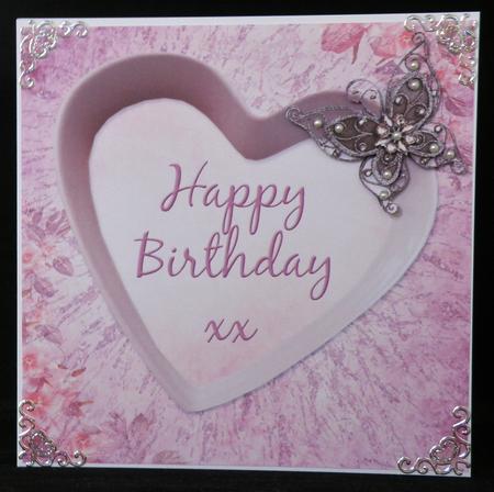 The Perfect Touch 8x8 Quick Card Front by Suzi Cooper