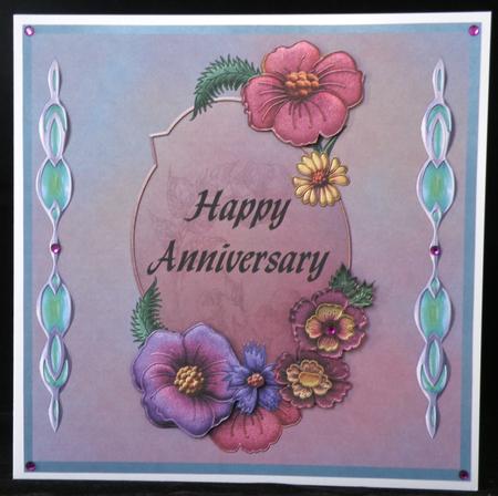 Floral Anniversary 2 by Suzi Cooper