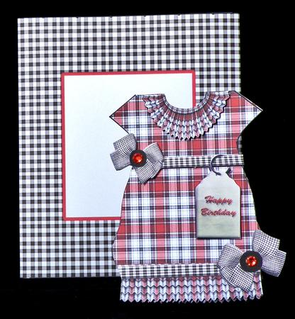 Birthday Dress Card & Envelope by Suzi Cooper