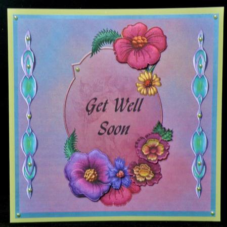 Floral Get Well Soon 2 by Suzi Cooper