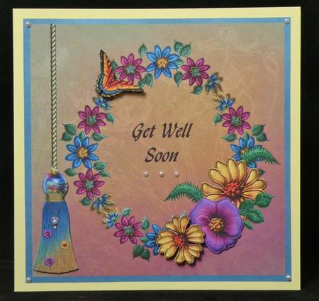 Floral Get Well Soon by Suzi Cooper
