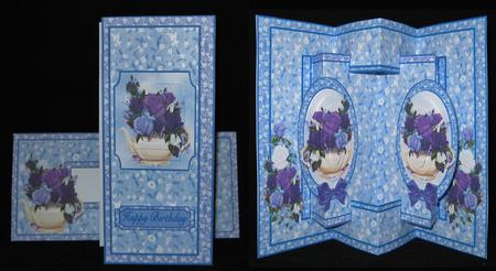 3D Double Concertina Pop-out  by Suzi Cooper