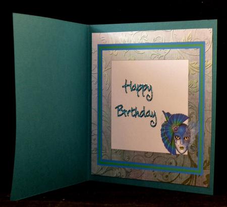 Cats Masquerade Ball Insert by Suzi Cooper