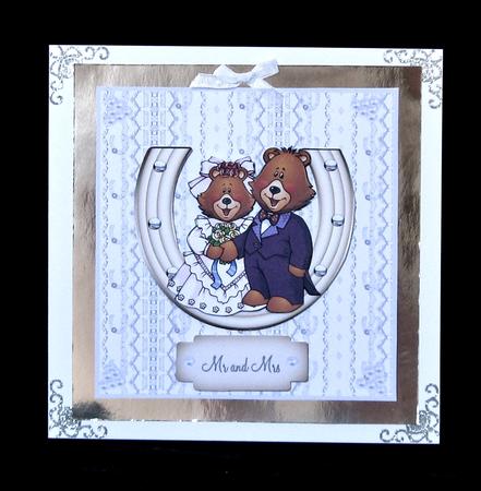 Horshoe Bears Wedding by Suzi Cooper