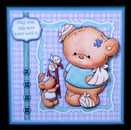 Will This Help You Get Well Soon Topper & Decoupage by Suzi Cooper