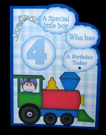 Train Minis Kit Over the Corner by Suzi Cooper