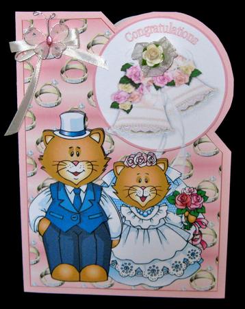Over the Corner Cats Wedding by Suzi Cooper