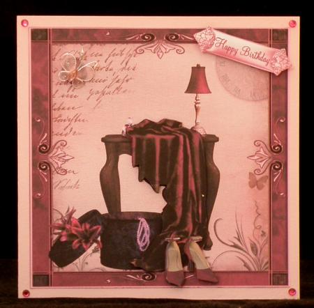 The Silky Pink Boudoir Topper by Suzi Cooper
