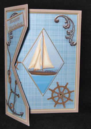 Sailing - Diamond Cut-out Mini Kit by Suzi Cooper