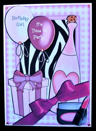 Birthday Girl . . . It's Time to Party by Suzi Cooper