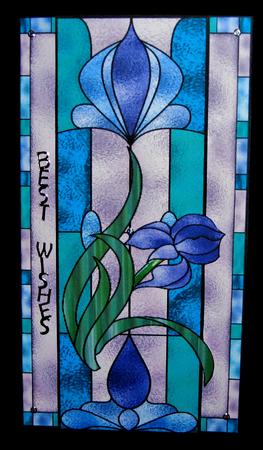 Cut and Fold Floral Panel Card 3 by Suzi Cooper