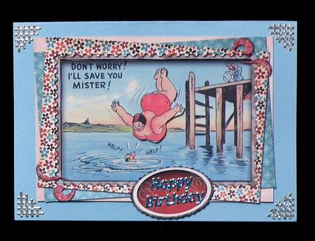I'll Save You Vintage 5x7 by Suzi Cooper