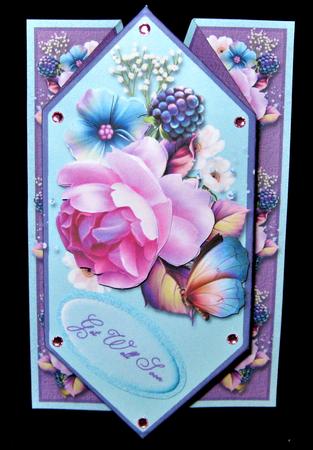 Diamond Fold Mini Kit - Bloomin Lovely by Suzi Cooper