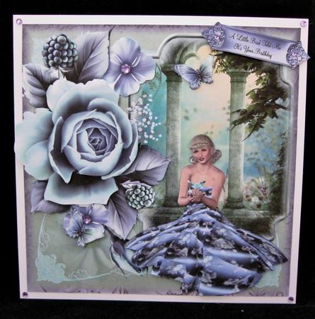 A Little Bird Told Me Mini Kit Card Front by Suzi Cooper