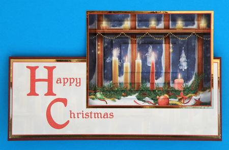 Christmas Candles Over the Edge Kit (happy Christmas) by Suzi Cooper