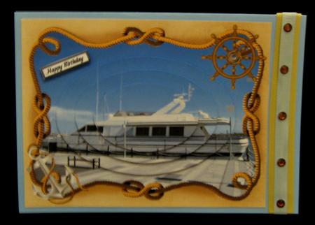 Yacht Oval Pyramage by Suzi Cooper