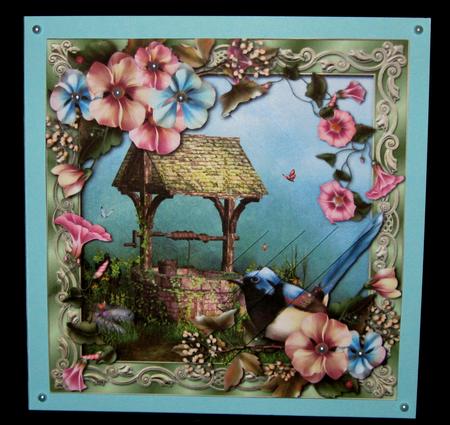 Magic Garden Wishing Well - Diamond Stacker by Suzi Cooper