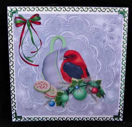 Bird Comes to Tea at Christmas 1 by Suzi Cooper