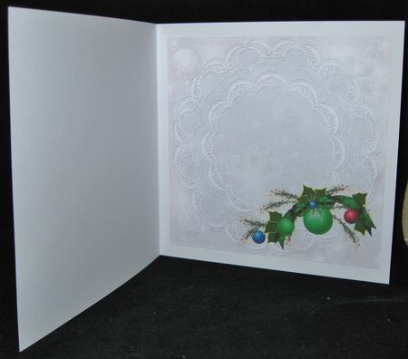Bird Comes to Tea at Christmas 1 Insert by Suzi Cooper